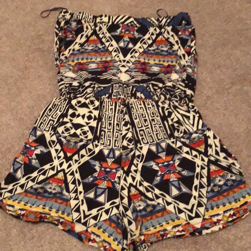 Strapless romper - Picture 4 of 4